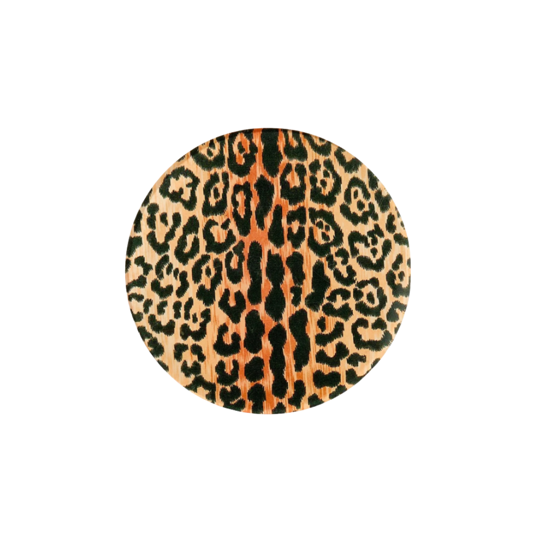 Leopard Print Coasters {Set of 4}