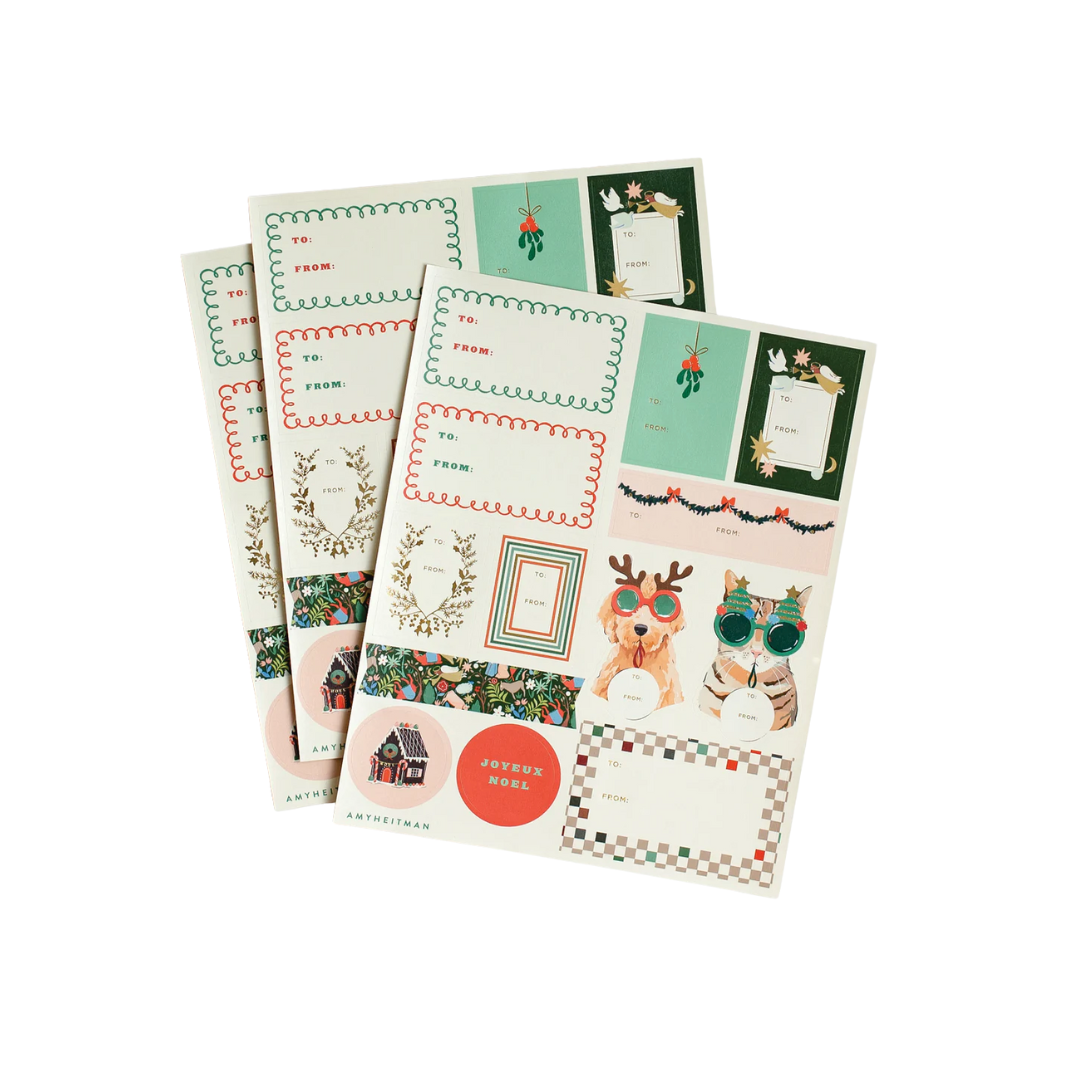 Holiday Gift Stickers & Labels
