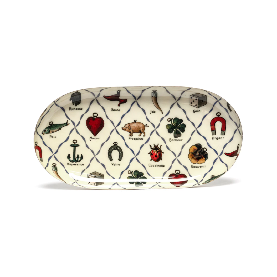 Charms Enamel Tray