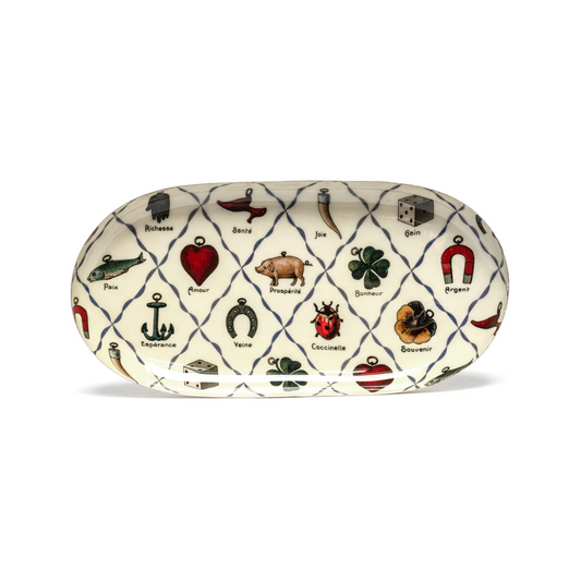 Charms Enamel Tray