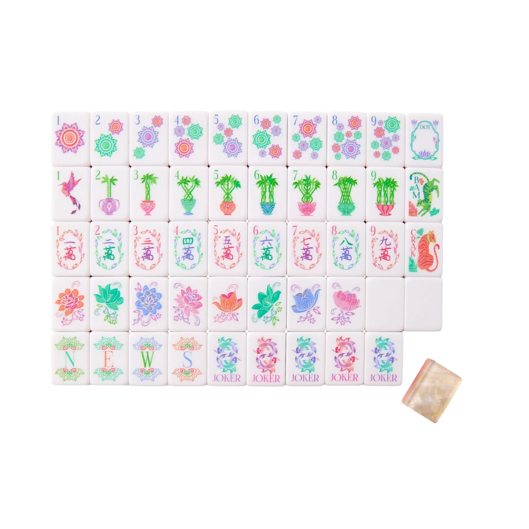 Pearlescent Mahjong Tiles