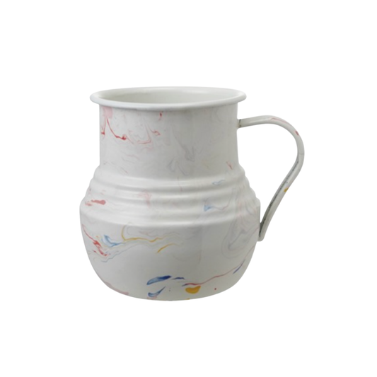 Enamel Marbled Pitcher
