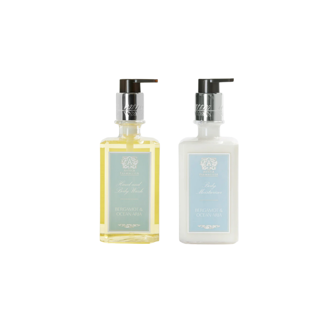 Bergamot & Ocean Aria Hand & Body Set