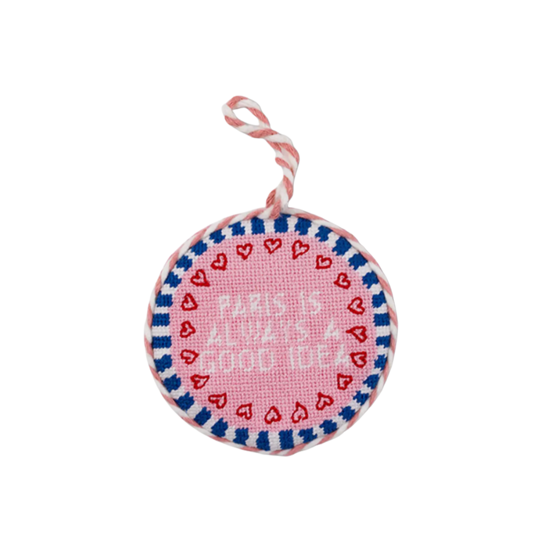 Needlepoint Ornament {Paris}