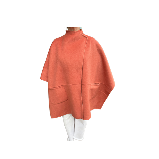 Reversible Cashmere Cape