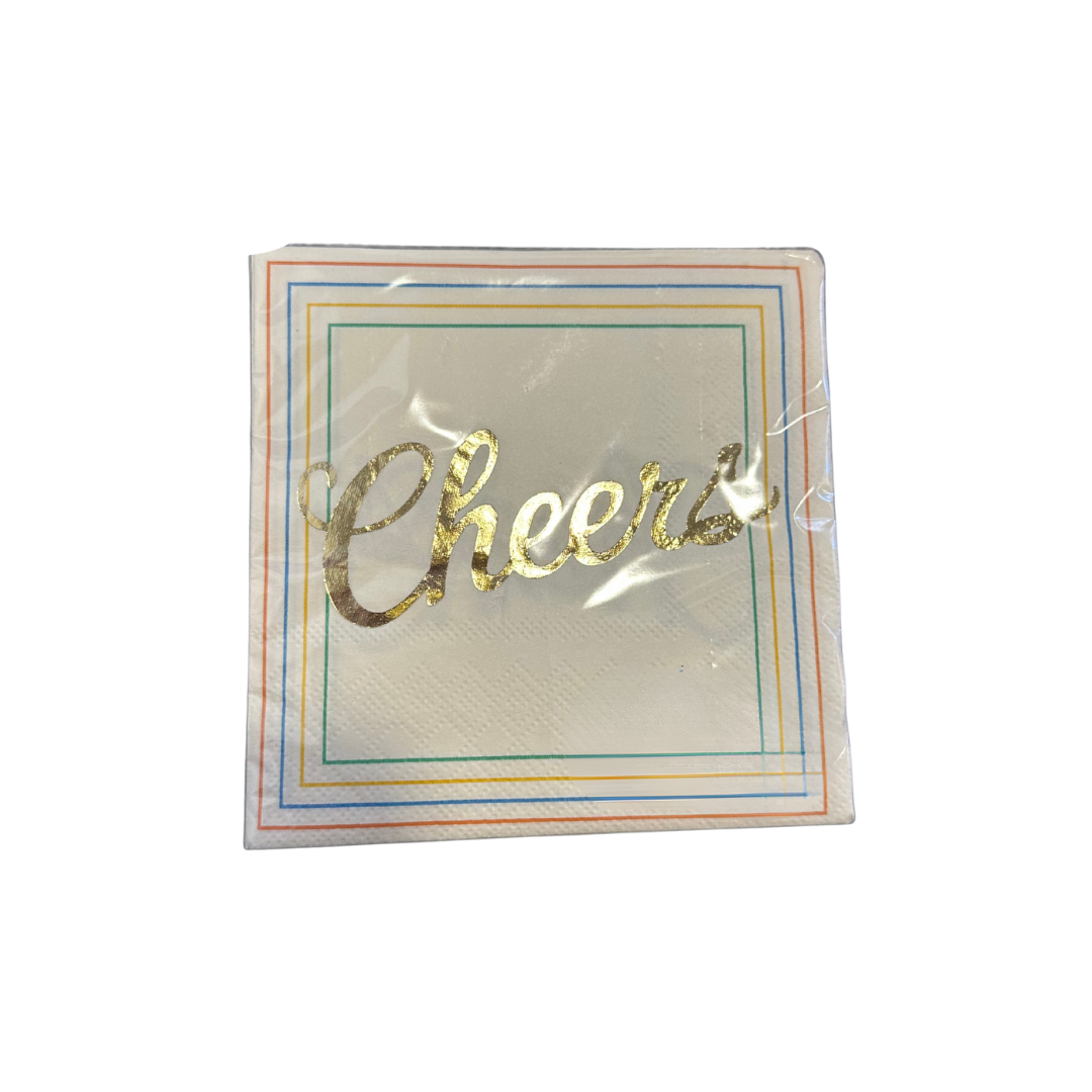 Cheers Cocktail Napkin {26ct}