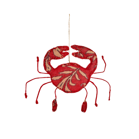 Bobbin Crab Ornament