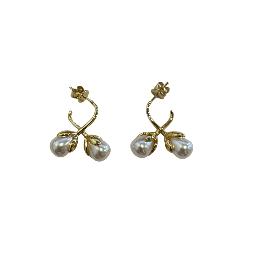 Blooming Pearl Earrings
