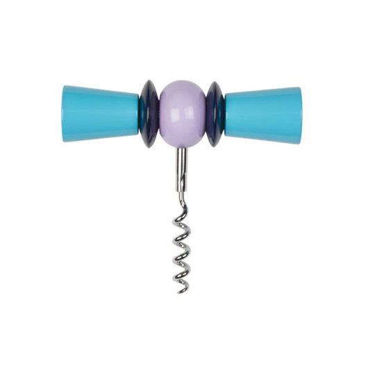 Corkscrew{Aqua & Lilac}