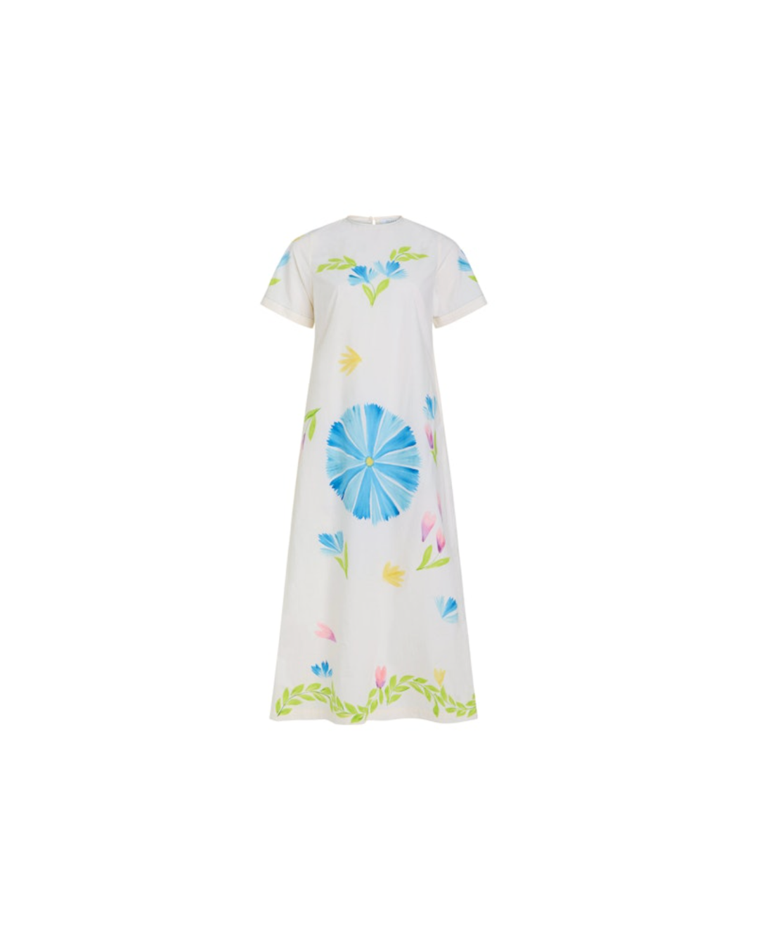 Flora Painted Gwenyth Dress