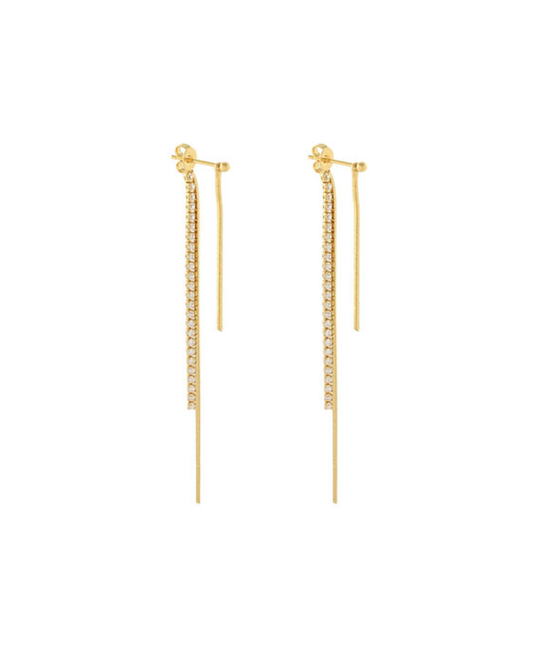 Layered Chain Earrings