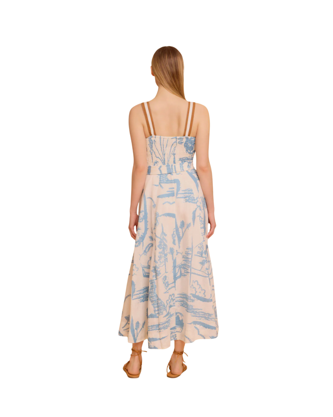 Foster Dress in Basket Trail