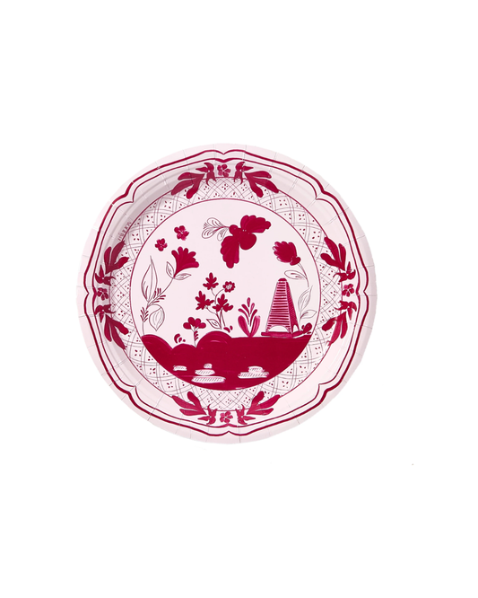 Ballet and Berry Pavilion Dessert Paper Plates