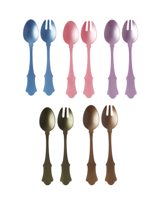 Acrylic Salad Set{2 Pcs}