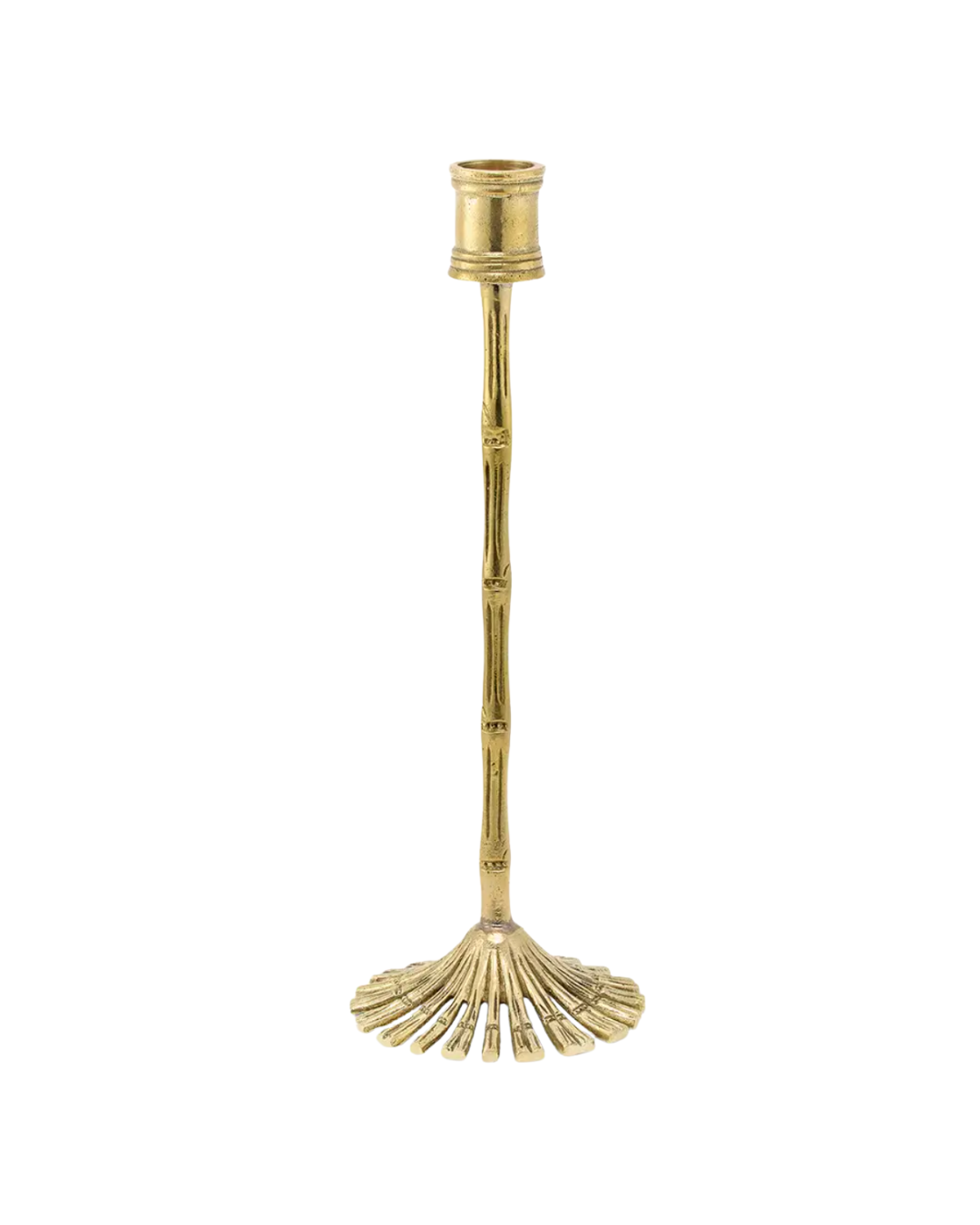 Bamboo Candle Holder {Long}