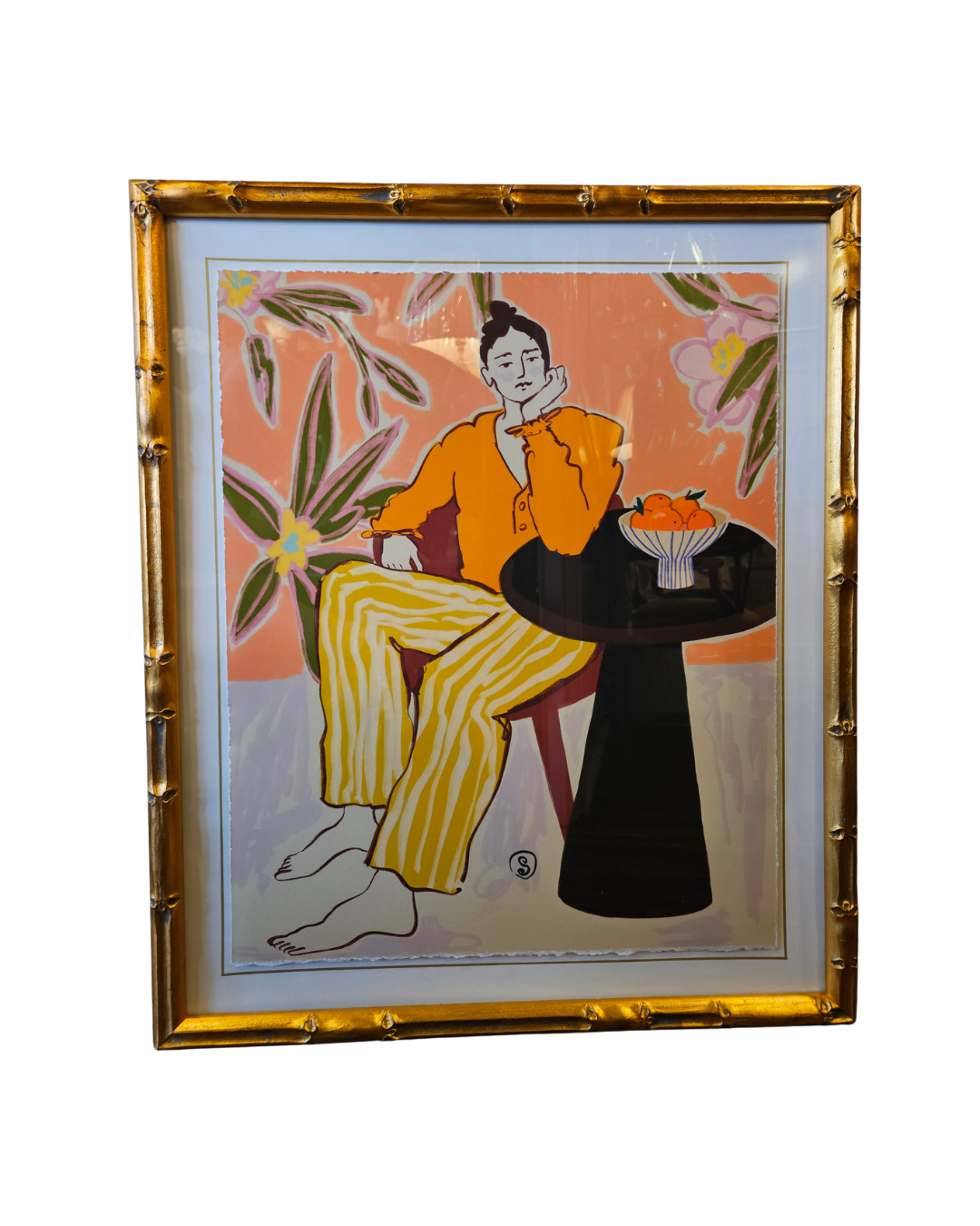 "Girl with Oranges"