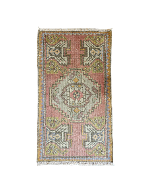 Vintage Rug {Coral Rose}
