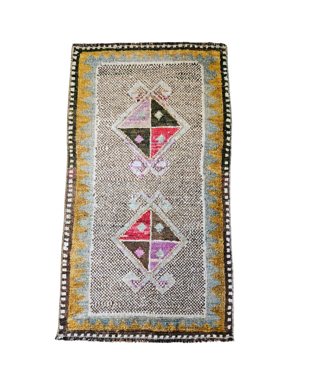 Vintage Rug {Double Diamond}