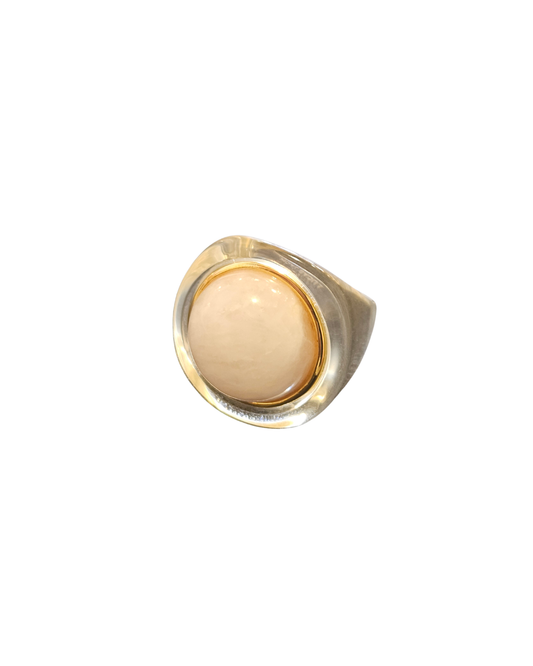 Clear/Moonstone Ring