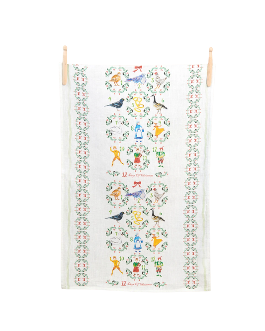 12 Days of Christmas Hand Towel