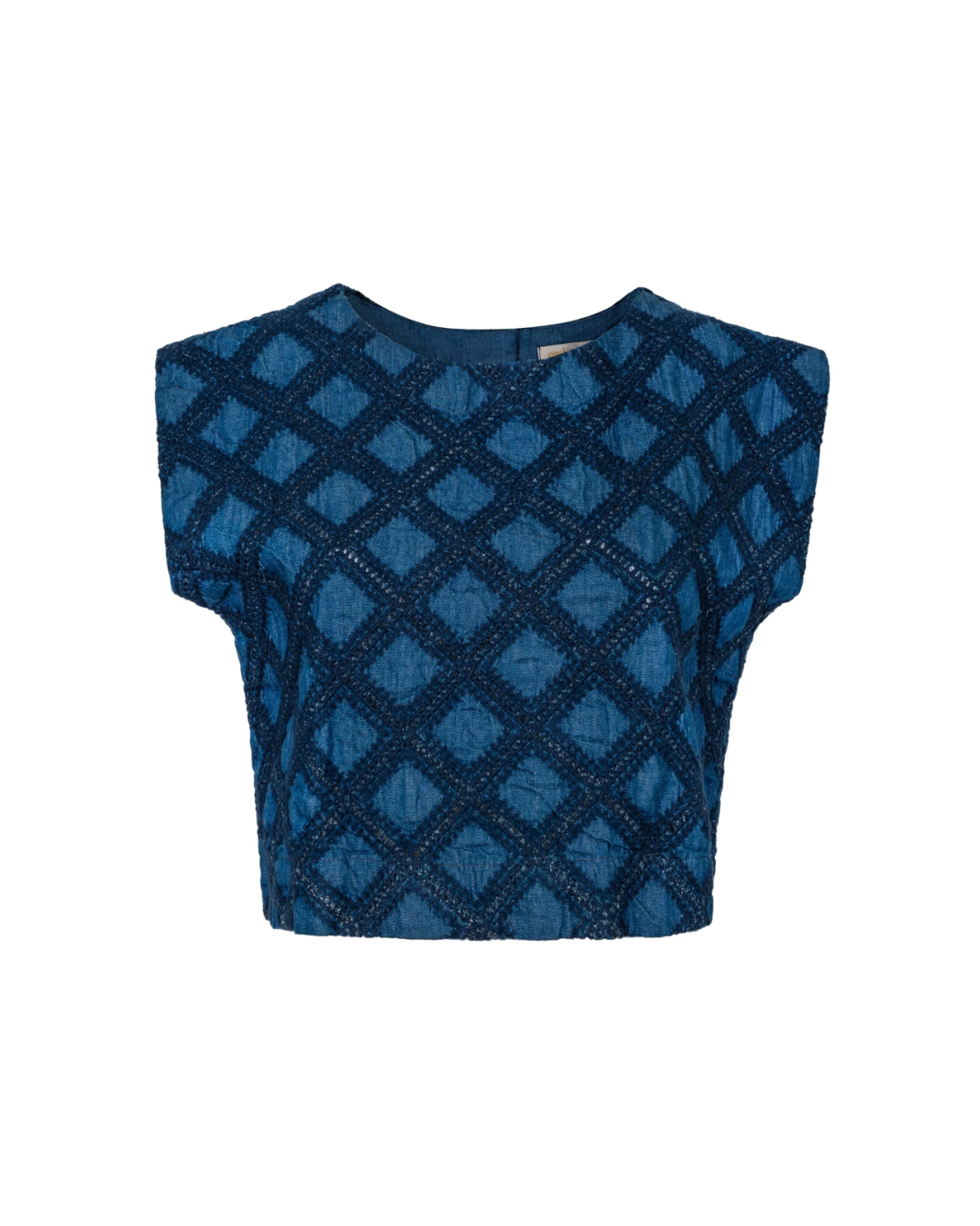 Denim Eyelet Greta Top