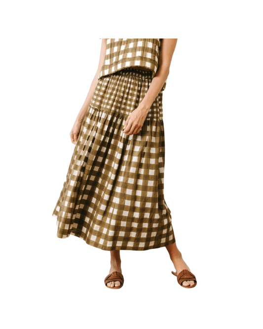 Gingham Colette Skirt