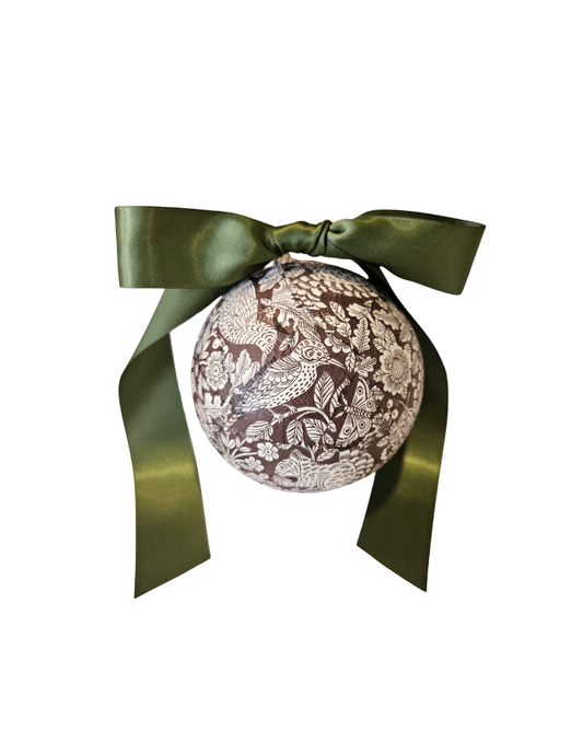 Paper Mache Ornament {Brown Pheasant}