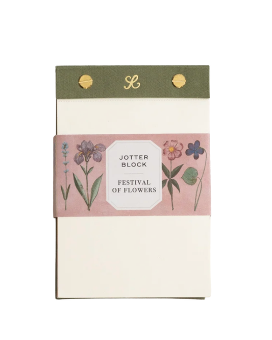 Jotter Block {Festival of Flowers}