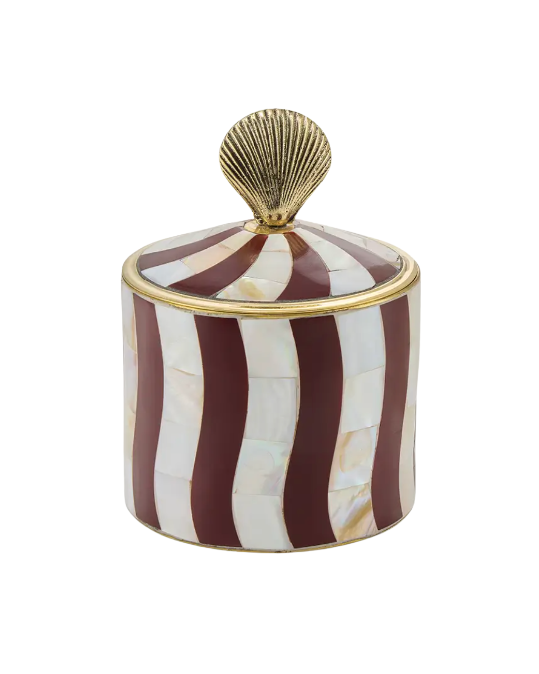 Abby Shell Circus Box {Burgundy}