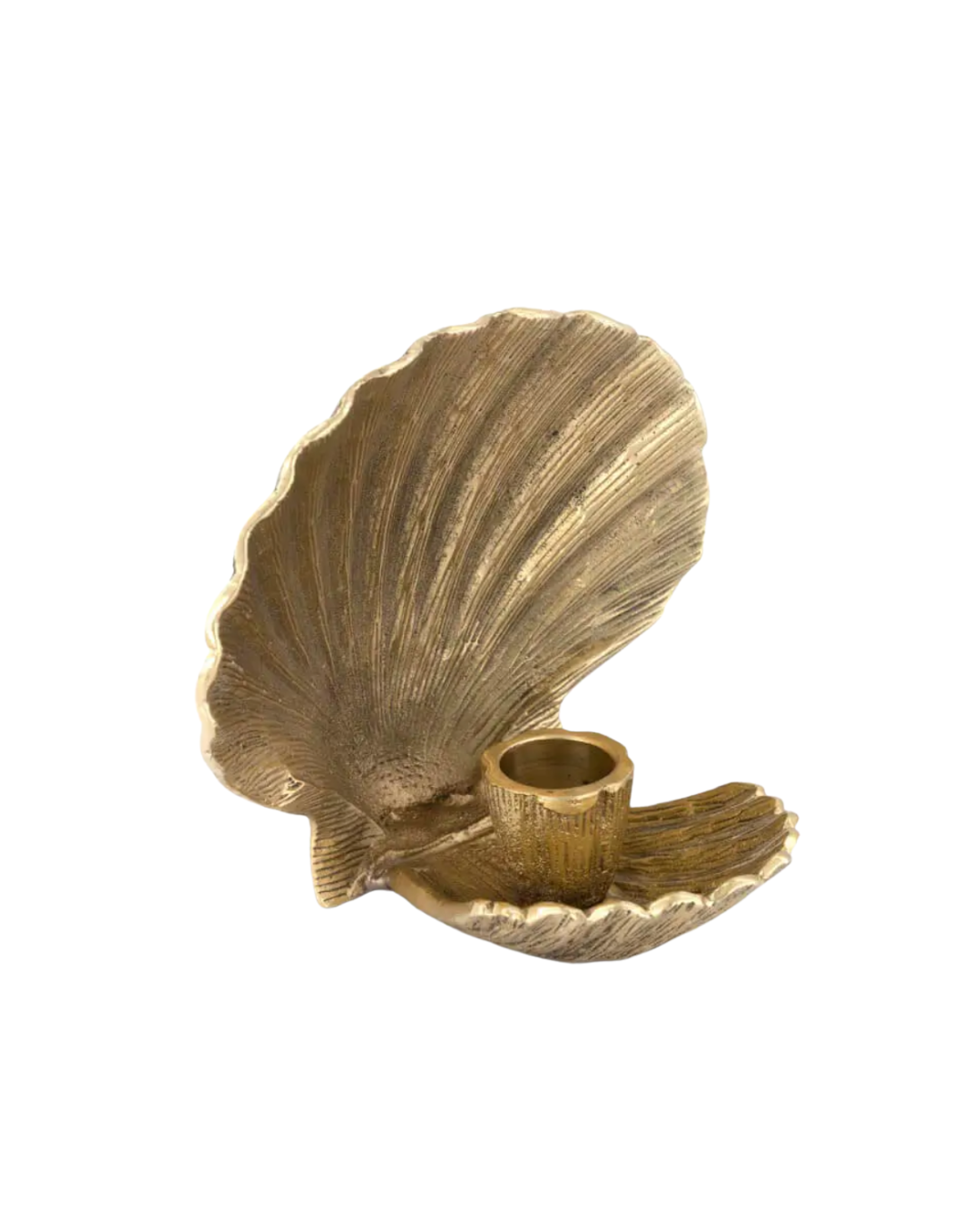 Scarlett Brass Candle Holder