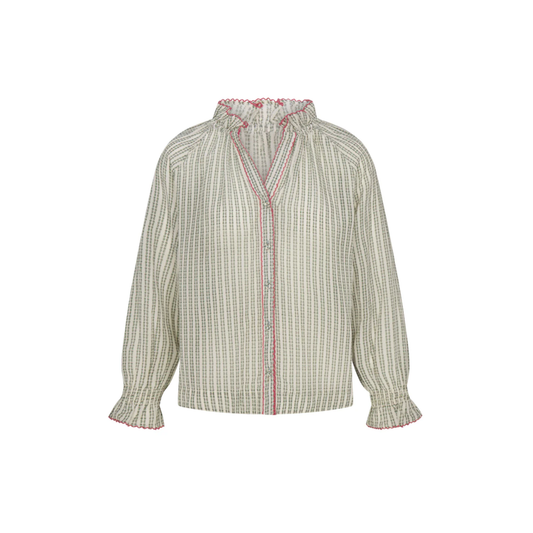 Harper Top in Floral Stripe