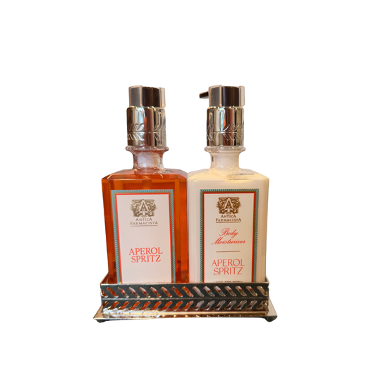 Silver Tray Hand & Body Set
