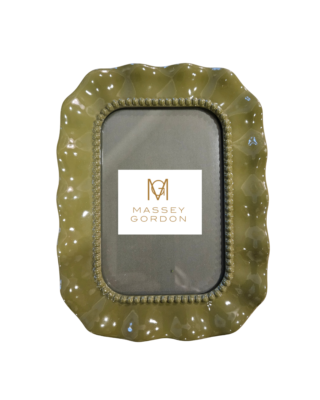 Wavy Edge Frame with Bead