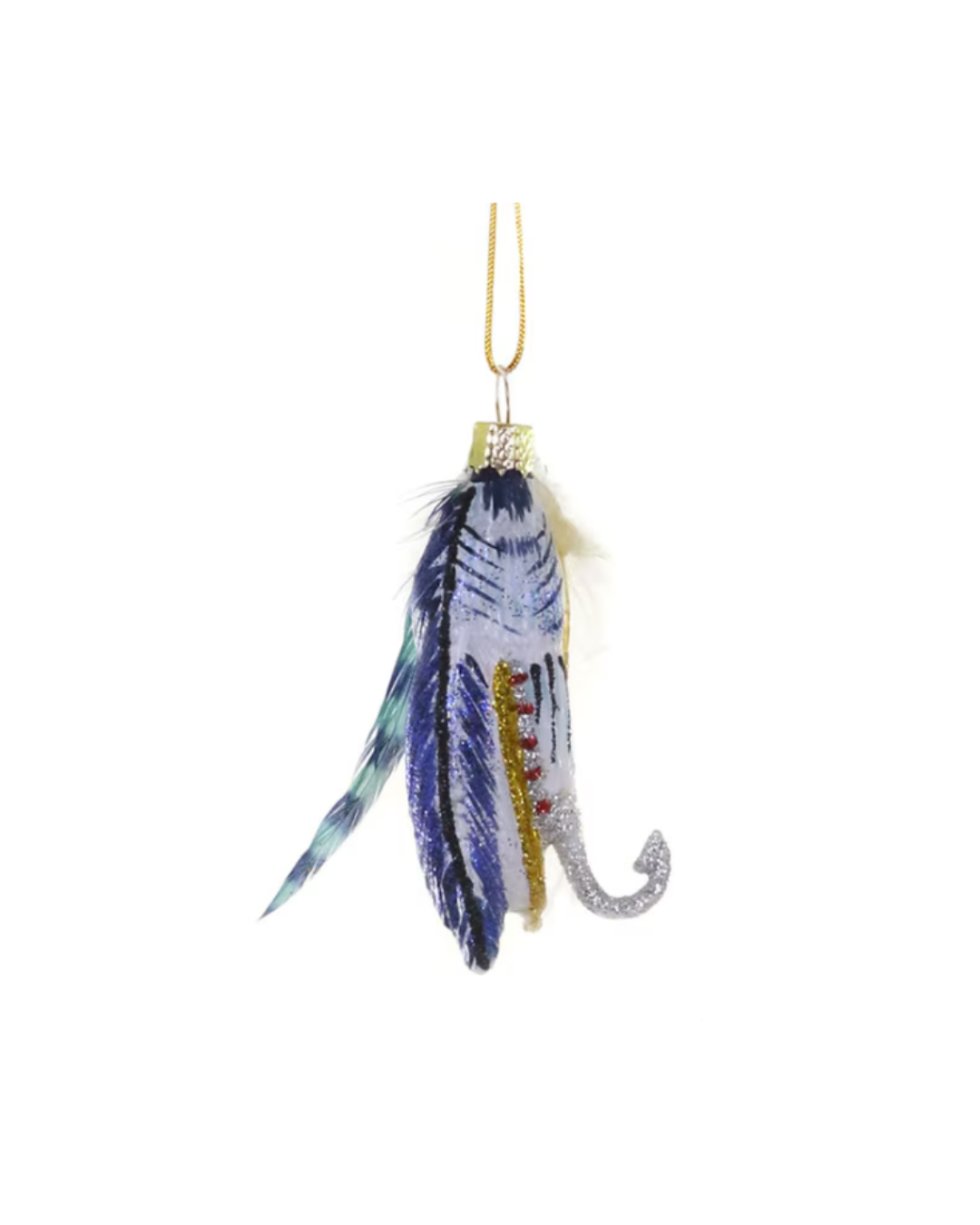 Vintage Fishing Flies Ornament