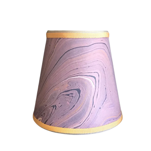 Lavender Marbleized Lampshade