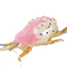 Load image into Gallery viewer, Large Pastel Beetle Ornament