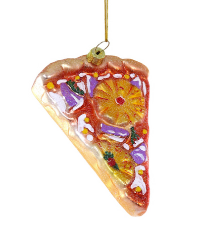 Pineapple Pizza Slice Ornament