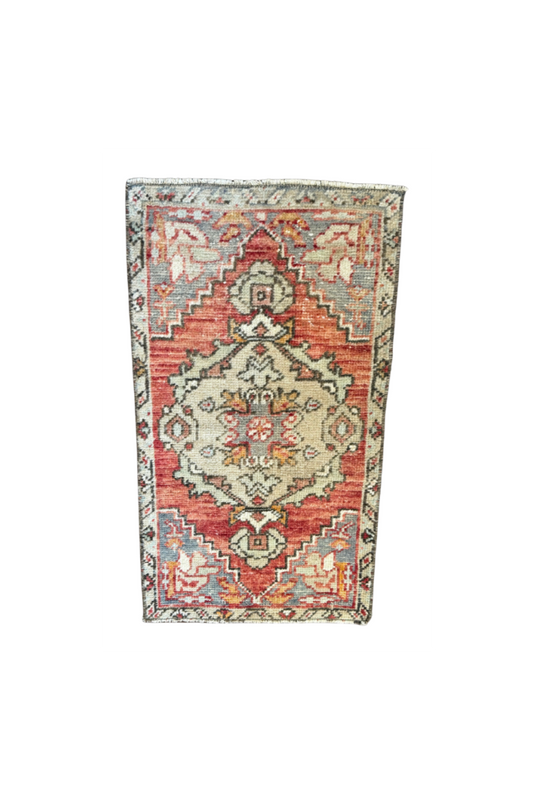 {Vintage Rug} Persimmon Pop