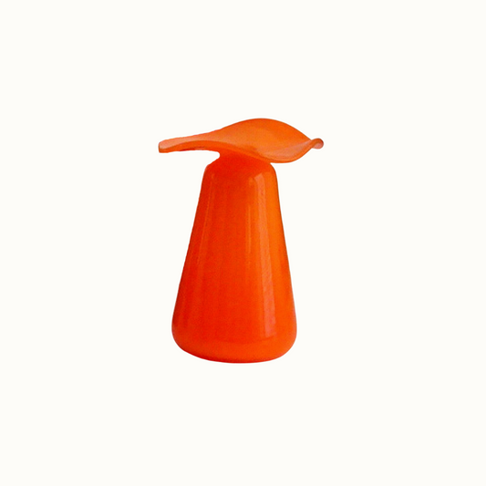 Ruffle Bud Vase {Orange}