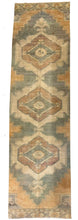 Load image into Gallery viewer, Vintage Rug {Green &amp; Gold}