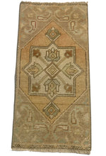 Load image into Gallery viewer, Vintage Rug {Mint Geometric}