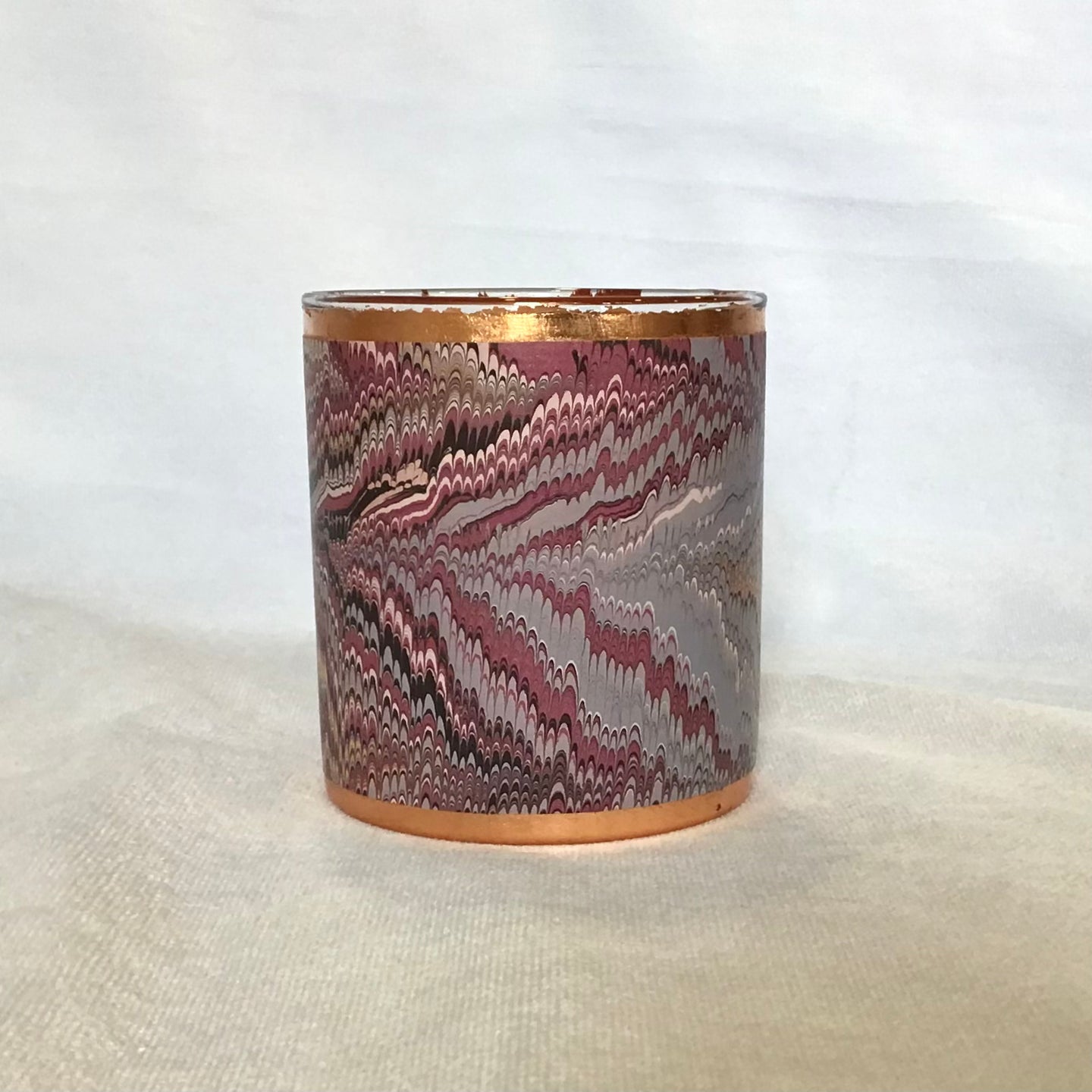Marble Pencil Cup {Purple}