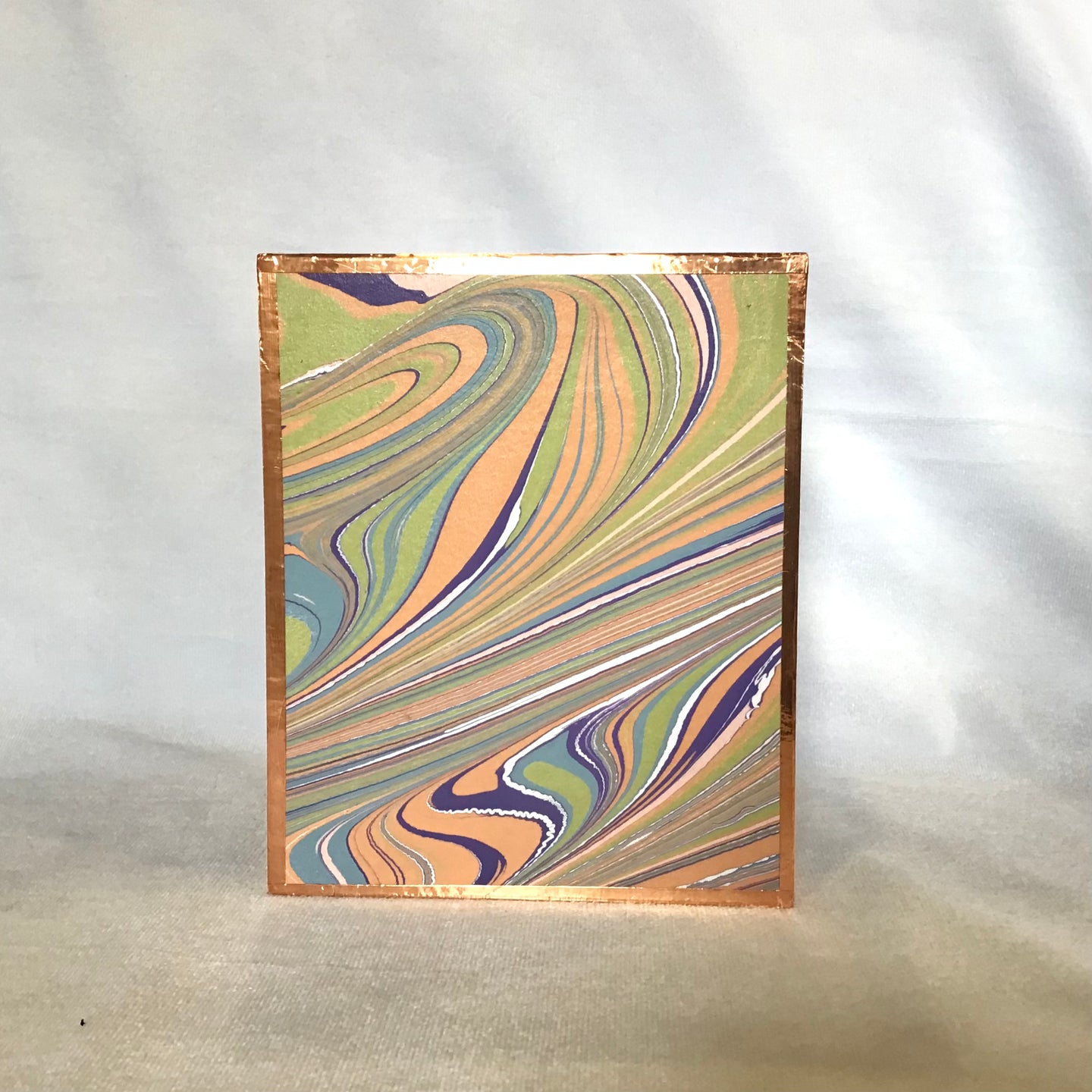 Marble Tissue Box Cover {Pastel Multi}