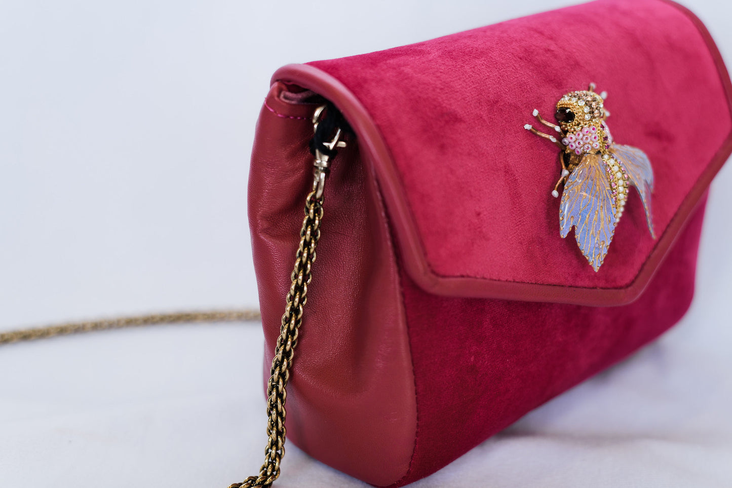 Camilla Handbag {Raspberry}