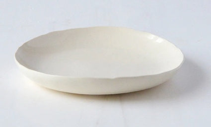 The Imperfect Plate - Handmade Porcelain Plate