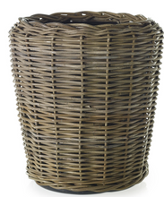 Load image into Gallery viewer, Rattan Basket with Plastic Liner 19.5&quot; x 20.5&quot;