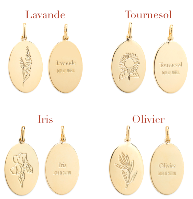 Boucles d’oreilles Collines Herbier