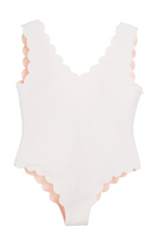 Load image into Gallery viewer, Bumby Vneck Maillot in Coconut