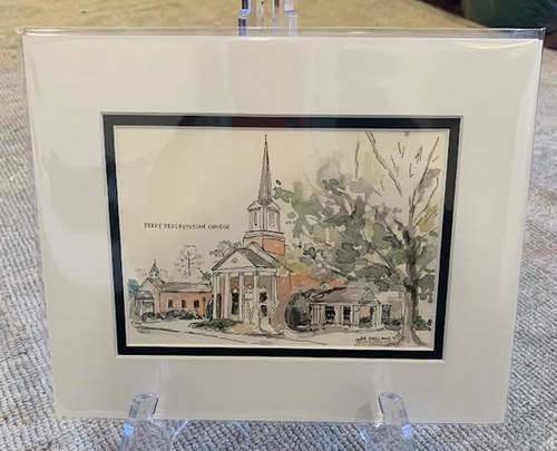 Perry Presbyterian Matted Print