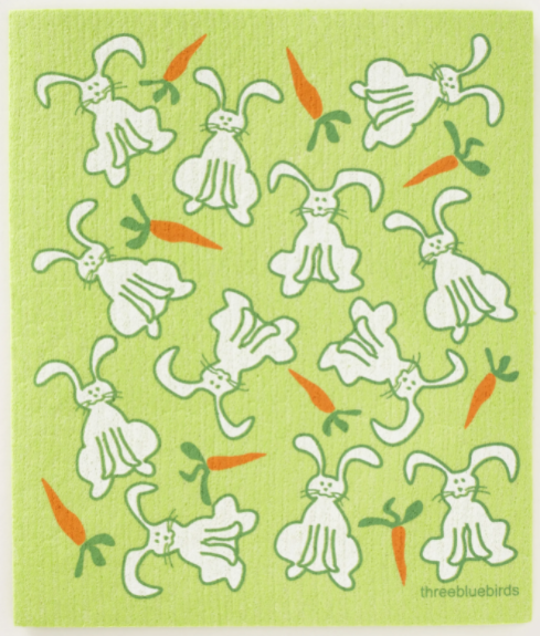 Swedish Dishcloth {Bunnies}